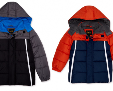 iXtreme Boys Colorblock Puffer Coat Only $14! (Reg. $30)