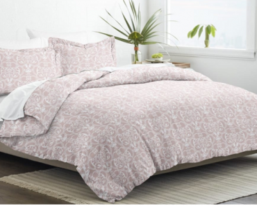 Premium Ultra Soft Printed Duvet Cover Set Only $29.99 Shipped! ALL Sizes Available!
