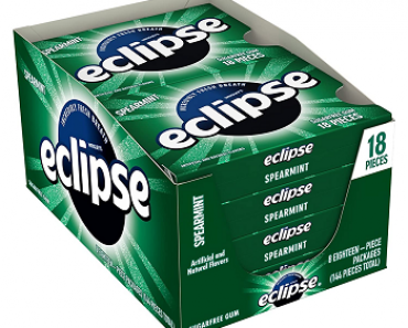 ECLIPSE Spearmint Sugar Free Gum (8 Pack) Only $5.95 Shipped!