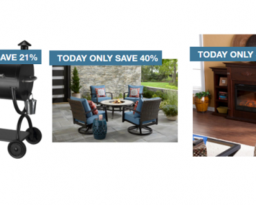 The Home Depot: Take up to 40% off Fireplaces, Patio Furniture & Grills! Today Only!