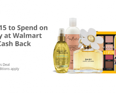 LAST DAY! Awesome Freebie! Get a FREE $15 to spend on Beauty Products at Walmart from TopCashBack!
