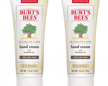 Amazon: Burt’s Bees Baobab Oil Ultimate Care Hand Cream Only $4.59!