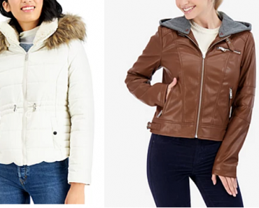 Macy’s: Take 60% off Women’s Coats, Jackets & Vests! Today Only!