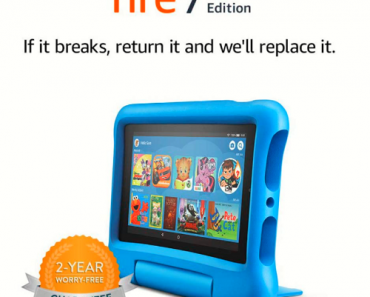 Kids Edition Amazon Fire 7 Tablet Only $59.99 Shipped! (Reg. $100)
