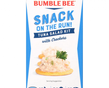 Bumble Bee Snack on the Run Tuna Salad with Crackers Kit (3 Count) Only $3.12 Shipped!