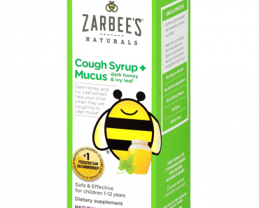 Zarbee’s Naturals Children’s Cough Syrup + Mucus with Dark Honey Only $4.45 Shipped!