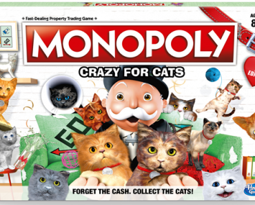 Monopoly Crazy For Cats Board Game – Just $13.99! Only At Walmart!