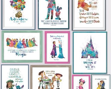 Large Enchanted Quotes & Characters – Only $3.77!