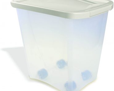 Van Ness 25-Pound Food Container with Fresh-Tite Seal with Wheels – Only $12.99!