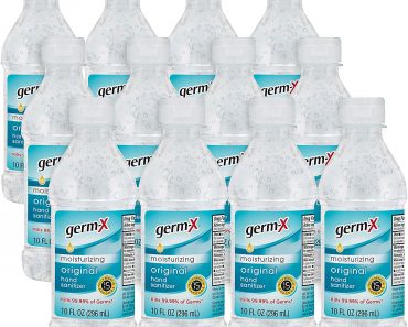 Germ-x Original Hand Sanitizer, 10 Fluid Ounce Bottles (Pack of 12) – Only $12.21!