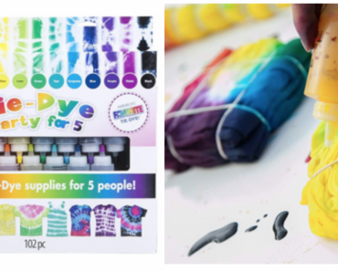 Tulip One-Step Tie-Dye Kit 15-Color Party Kit $15.88! (Perfect Spring Break Activity!)