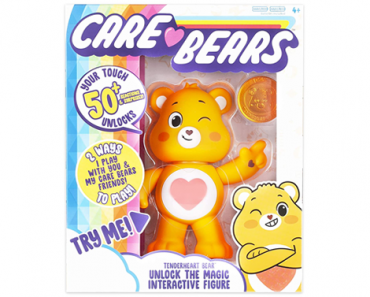 Care Bears Tenderheart Bear Interactive Collectible Figure – Just $5.00!