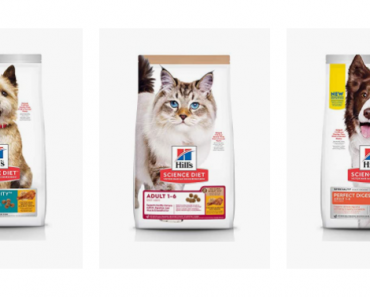 Up to 37% off Hill’s Science Diet Dog and Cat Dry Food!