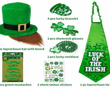 St. Patrick’s Day 10 Piece Accessories Set – Just $18.99! Still time to get it!
