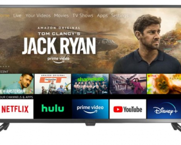 Insignia 39″ LED HD Smart Fire TV Edition TV – Just $159.99!