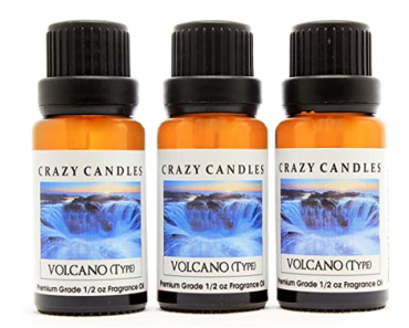 Crazy Candles Volcano Set of 3 Only $14.99! (Smells Just Like Blue Volcano Candle!)