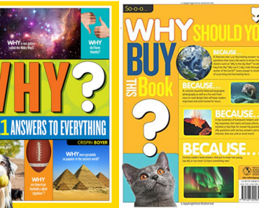 National Geographic Kids Why?: Over 1,111 Answers to Everything (Hardcover) Only $7.45! (Reg. $20)