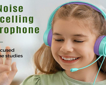 Kids Noise Canceling Headset with Microphone Only $14.89!