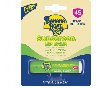 Banana Boat Aloe Vera Lip Protection Sunscreen Only $1.93 Shipped!