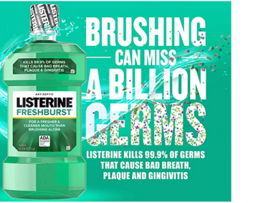 Listerine Freshburst Antiseptic Mouthwash 1 Liter Only $3.80 Shipped!