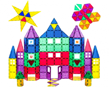100 Piece Kids Playmags 3D Magnetic Blocks Only $38.50 Shipped!
