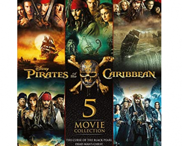 Pirates of the Caribbean1-5 on Blu-ray Only $25.46!