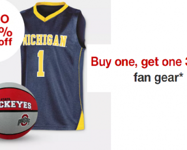 Target: Buy 1 Pro or College Team Product, Get 1 30% off!