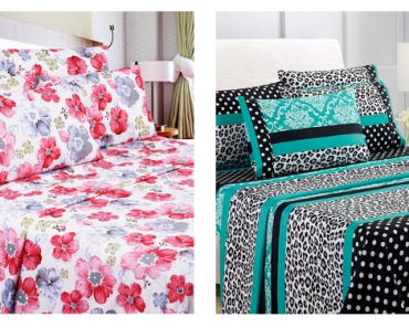 6 Piece Sheets Sets Only $17.99!