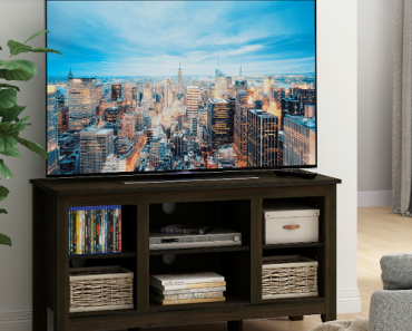 Furinno Jensen TV Stand with Shelves for Only $138.31 Shipped!