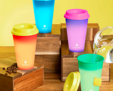 Manna Hot Color Changing To-Go Cups – 12 Pack Only $6.97!