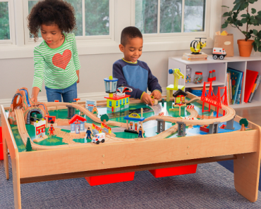 KidKraft Waterfall Mountain Train Set & Table with 120 Accessories for Only $85.26 Shipped! (Reg. $230)