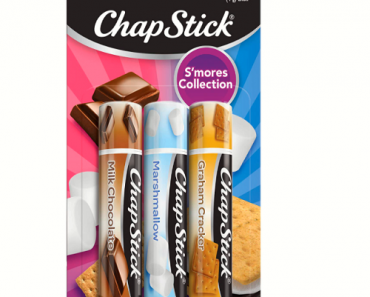 ChapStick S’mores Collection 3-Pack Only $2.73! (Reg. $5)