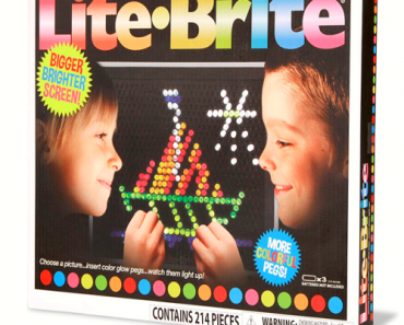 Basic Fun Lite-Brite Ultimate Classic Retro and Vintage Toy Only $11.24 w/ clipped coupon!