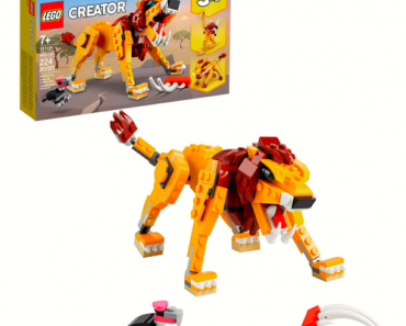 LEGO Creator 3-in-1 Wild Animals Set Just $11.99! (Reg. $15)