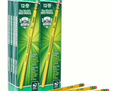 Ticonderoga #2 Pencils 96-Count Box Only $8.47! (Reg. $17.98)