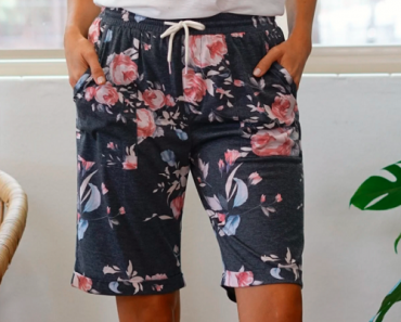 Printed Floral Bermuda Shorts Only $16.99! (Reg. $35.99)
