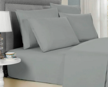 Bamboo Solid Sheet Sets | 1800 Count (Tons of Colors and Sizes) Only $25.99 + FREE Shipping! (Reg. $109.99)