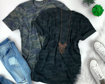 Camo Tees Only $13.99 + FREE Shipping! (Reg. $24)