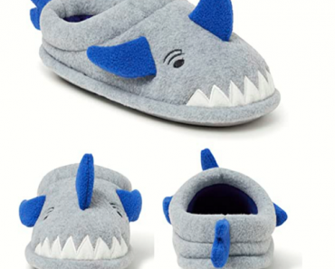 Dearfoams Toddler Shark Slippers Only $9.99! (Reg. $24)