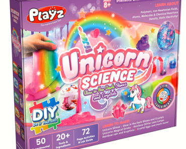 Playz Unicorn Slime & Crystals Science Kit Only $39.95 Shipped! (Reg. $69.95)
