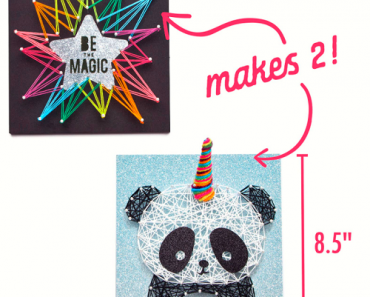 Craft-tastic DIY String Art Kit – Pandacorn and Sunburst Only $13.91!