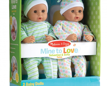 Melissa & Doug Twin (15 Inch) Dolls Only $30.59! (Reg $44.99)