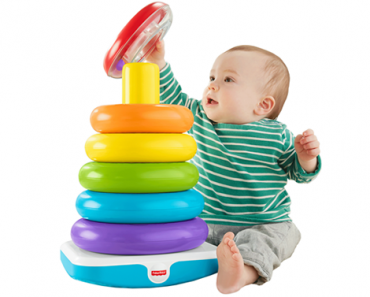 Fisher-Price Giant Rock-a-Stack with 6-Colorful Rings – Just $10.00!