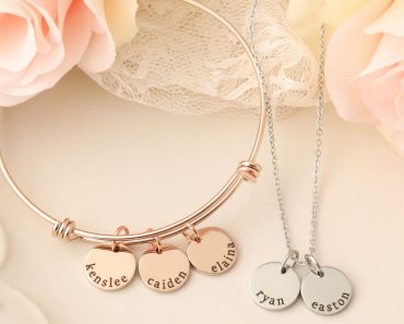Personalized Name Dainty Disc Jewelry – Only $13.99!