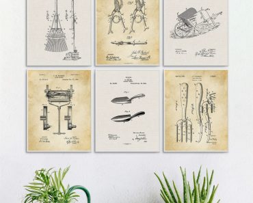 Gardening Patent Prints – Only $5.59!