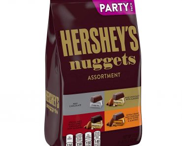 HERSHEY’S NUGGETS Assorted Chocolate Candy, 31.5 oz Party Bag – Only $7.63!