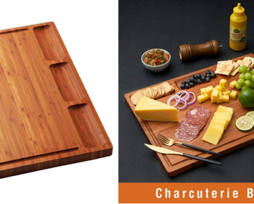 Large Bamboo Charcuterie Board – Just $17.09!