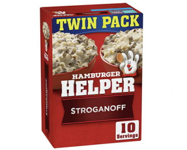 Hamburger Helper Stroganoff Pasta and Creamy Sauce Mix Twin Pack – Just $1.28!