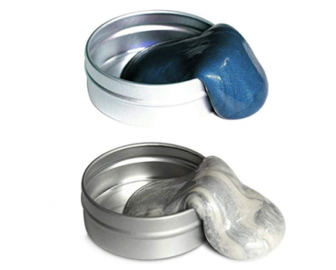 2 Pack Blue and Silver Magnetic Putty – Just $9.99! Perfect for STEM experiments!