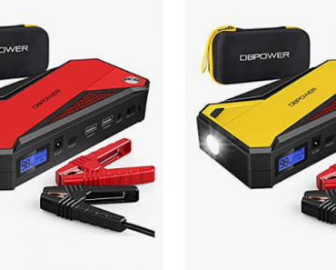 DBPOWER 800A 18000mAh Portable Car Jump Starter Only $51.98 Shipped! (Reg. $71) Today Only!